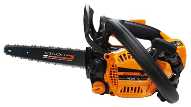 Κλαδευτικό Αλυσοπρίονο 2.45kg VISCO 25cc – 1/4''-56 Οδηγών(VC250T-C1 EVO)