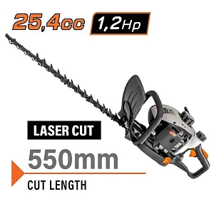 Ψαλιδι Μπορντουρας Βενζινης 25,4cc, 1,2Hp ,διπλη λαμα 70cm Nakayama