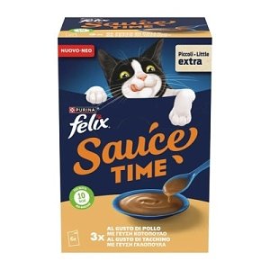 Felix Gravy Liquid Με Γεύση Κοτόπουλου και Γαλοπούλα (6χ40gr) 240gr
