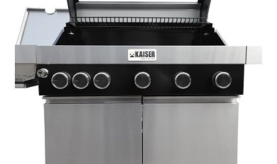 Kaiser Ψησταριά Yγραερίου Profi 5+1 καυστήρων