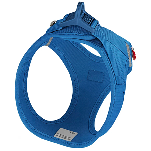 Curli Vest Harness Clasp Air-Mesh Blue 2XS