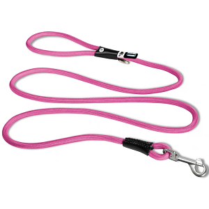 Curli Stretch Comfort Leash Fuchsia 1.8m x 8mm Medium
