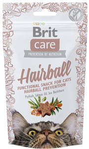 ΛΙΧΟΥΔΙΑ BRIT CARE CAT SN FUNCT.HAIRBALL 50gr