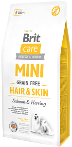 Brit Care  Dog Mini GF Hair&Skin 400G
