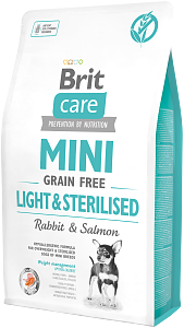Brit Care  Dog Mini GF Light&Steril. 2KG