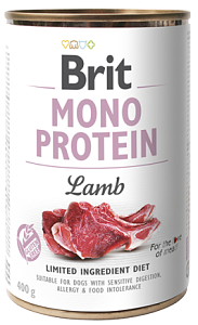 Brit Dog Cans Monopr.Lamb 400G
