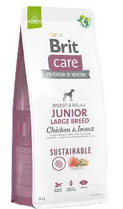 Brit Care Dog Sustainable Junior Large 12kg