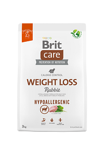 Brit Care Dog Hypoallergenic Weight Loss Rabbit 3kg