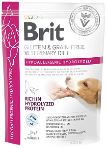Brit Vd GF Hypoallergenic Hydrolyzed 400gr
