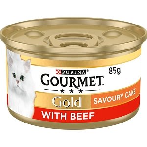 Gourmet Gold Savory Cake Beef κονσέρβα 85gr