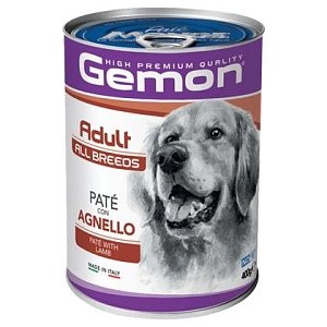 Gemon Dog Pate Adult Lamb 400 gr 