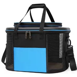 MULTIFUNCIONAL PET BAG BLUE 45x30x33cm