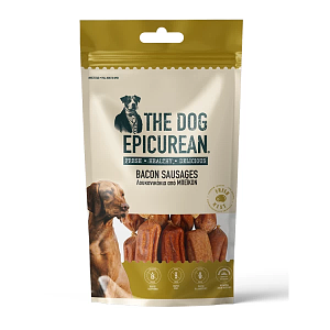 Dog Epicurean Λουκανικάκια Bacon 100gr