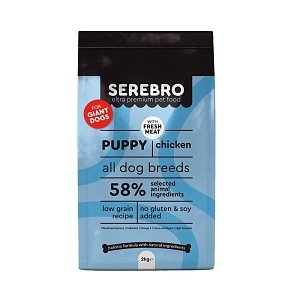 Serebro Dog Puppy Large Chicken 2kg