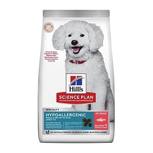 Hills Dog Adult Hypoallergenic Small & Mini Salmon 1,5kg