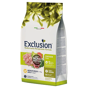 Exclusion Dog Adult Chicken Μedium 12kg