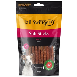 Tailswingers Pure Duck Soft Sticks 100gr