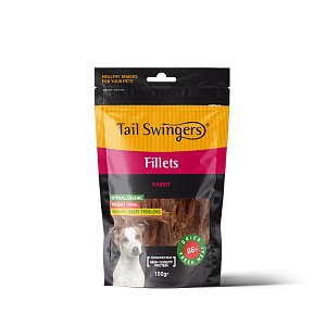 Tailswingers Pure Rabbit Soft Fillets 100gr