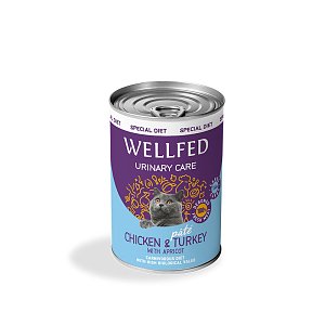 Wellfed - Urinary Care chicken & turkey cat 400 gr 