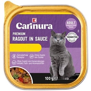 ΥΓΡΗ ΤΡΟΦΗ ΓΑΤΑΣ CARINURA 100GR