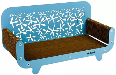 ΟΝΥΧΟΔΡΟΜΙΟ STELLA CAT SCRATCHER ASSEMBLY LINE BABY BLUE 59x30x25CM