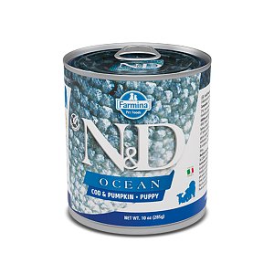 ND Ocean Wet Codfis&Pum Puppy 285gr 