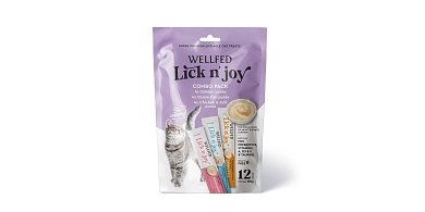 Wellfed Lick N' Joy Mix Tastes 168gr