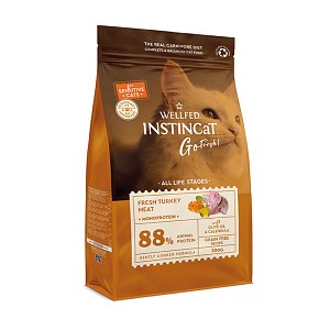 Wellfed Instincat Go Fresh Sensitive Turkey 300gr