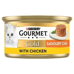 Gourmet Gold Savory Cake Chicken κονσέρβα 85gr 