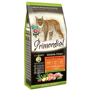Primordial Cat Neutered Exigent Salmon & Quail 2kg