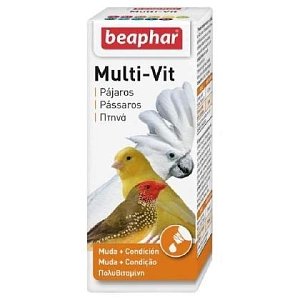 ΒΙΤΑΜΙΝΕΣ BEAPHAR MULTI VIT BIRD 20 ML