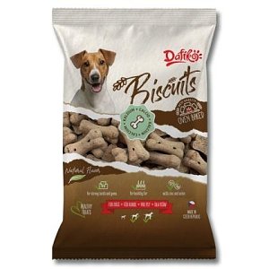 DAFIKO ΜΠΙΣΚΟΤΑ ΣΚΥΛΟΥ ΣΕ ΣΧΗΜΑ ΚΟΚΚΑΛΟ ΦΥΣΙΚΗ ΓΕΥΣΗ 400gr