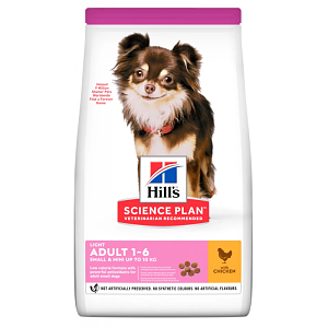 Hills Dog SP Adult Light Small&Mini Chicken 1.5kg
