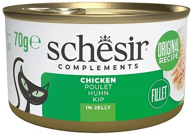 Schesir Cat Jel Φιλέτο Κοτόπουλο 70gr
