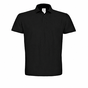 Μπλουζακι Polo Κοντο Μανικι Black #L