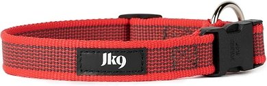 K9 Color & Gray Collar Width 20 mm , Length 27-42 cm Red Gray