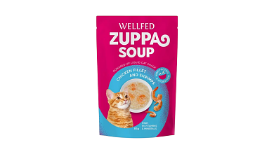 WELLFED ZUPPA SOUP CHICKEN & SHRIMP 85gr