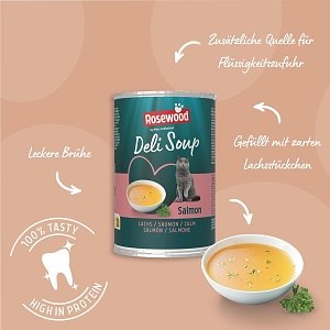 ROSEWOOD DELI SOUP SALMON 135ML 