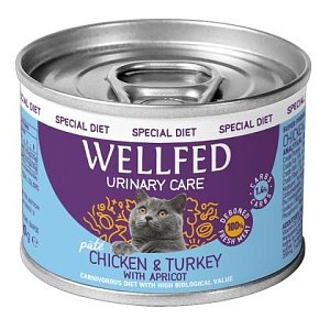 Wellfed Special Diet - Urinary Care pate chicken & turkey cat  200 gr