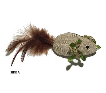 ΠΑΙΧΝΙΔΙ ΓΑΤΑΣ ΠΟΝΤΙΚΙ ΔΙΠΛΗΣ ΟΨΗΣ-7.5cm