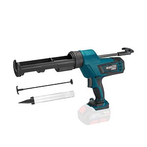 Πιστόλι Σιλικόνης Φύσιγγας 310ml/ Σαλαμιου 400ml, Ρυθμιζόμενο Μπαταρίας 20V, Li-Ion,  0-11mm/s, Solo 