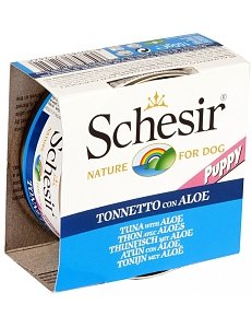 Schesir Puppy Jel Τόνος Με Αλόη 150g