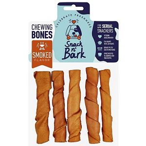 ΛΙΧΟΥΔΙΑ SNACK N BARK TWISTED STICK SMOKED