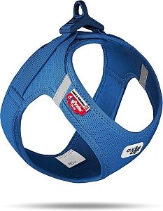 Vest Harness Curli Air Mesh Semi Circle Blue XS