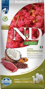 ND Dog Skin Quinoa Duck Coconut Medium Maxi 7Kg 
