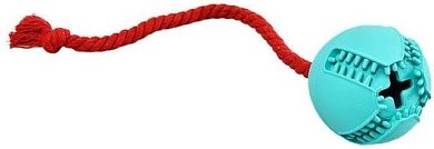 DURABLE RUBBER DOG CHEW TOY WITH LEAKY FO