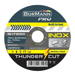 ΔΙΣΚΟΣ ΚΟΠΗΣ THUNDER CUT INOX EXTRA CERAMIC Φ125*1ΜΜ