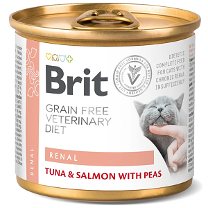 Κονσερβα Brit VD Cat Renal 200gr