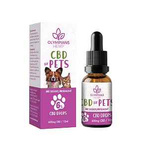 CBD Pet In Hemp Seed Oil 6% Με Αρωμα Bacon 10ml