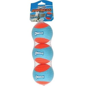 CHUCKIT AMPHIBIOUS BALLS 3 PACK 